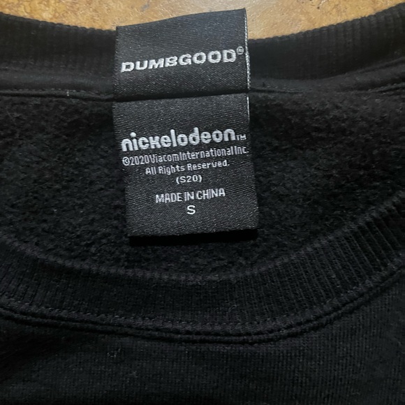 Dumbgood Nickelodeon crewneck sweatshirt all that print Size S - Picture 4 of 6